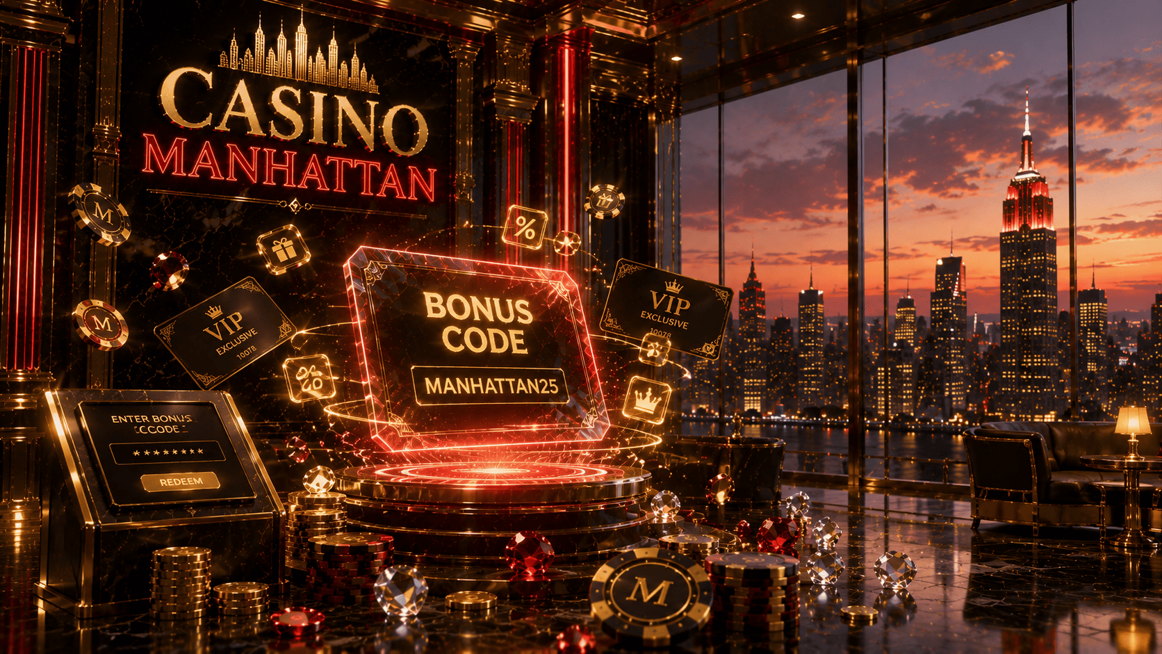 casino manhattan bonus code
